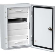 Корпус ЩРн-24 (1х24) TITAN 5 460х310х140 IP54 одна дверь метал. бел. IEK TI5-50-N-024-54